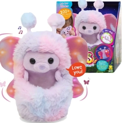 Curlimals Flutter Wonders osito Bella peluche interactivo 18 cm