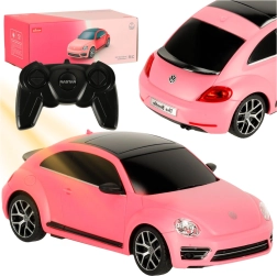 Coche RC Rastar VOLKSWAGEN Beetle UV 1:24 rosa