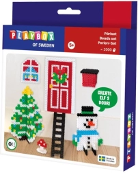 Playbox cuentas para planchar Navidad 2000 uds. set