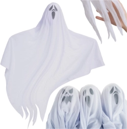 Fantasmas colgantes 3 uds 75 cm RUHHY – decoración de Halloween