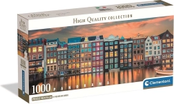 Puzzle panorámico Clementoni Mañana en Ámsterdam 1000 piezas