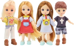 Muñeca con articulaciones móviles 12,5 cm