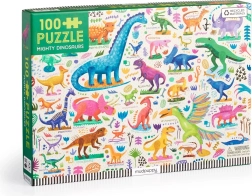 Mudpuppy Puzzle Dinosaurios poderosos 100 piezas