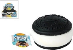 Pelota antiestrés para apretar con forma de galleta de chocolate, 11,5 cm