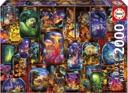 Puzzle Educa Sueños en un tarro, 2000 piezas