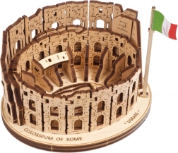 Rompecabezas 3D de madera Coliseo de Roma UGEARS