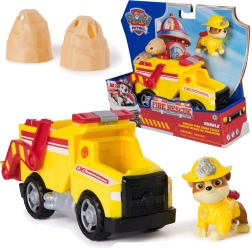 Paw Patrol Fire Rescue – camión volquete de rescate con figura de Rubble y accesorios