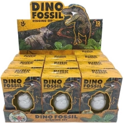 Huevo DIY con figura de dinosaurio