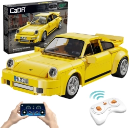Set de construcción CaDA RUF CTR 2017 Yellowbird, coche RC 1:20, 222 piezas