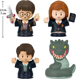 set de figuras Little People Harry Potter: la Cámara Secreta (pack de 4)