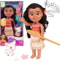Muñeca interactiva Disney MOANA cantora de 35 cm con accesorios