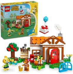 LEGO Animal Crossing visita de Isabelle