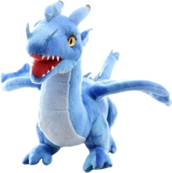 Dragón de peluche azul 36 cm eco friendly