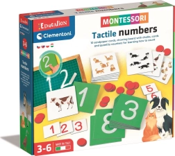 Números táctiles Montessori Clementoni