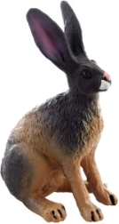 Figura de plástico de liebre