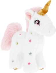 Keel Toys Keeleco unicornio – juguete de peluche ecológico de 16 cm – Blanco