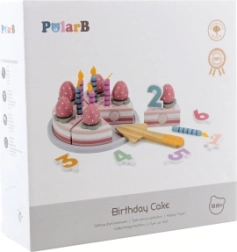 Tarta de cumpleaños de madera para cortar POLARB de VIGA
