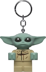 Lego Star Wars llavero luminoso Grogu (Baby Yoda) con LED