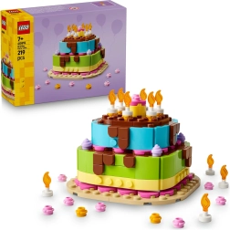 Tarta de cumpleaños LEGO Iconic
