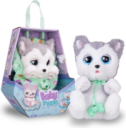 Baby Paws cachorro de peluche interactivo con bolso de transporte