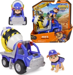 Paw Patrol Rubble & Crew Mix – mezcladora con figura