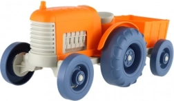 Tractor de plástico con remolque 31 cm