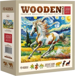 Puzle de madera WOODEN CITY Caballo rápido (1010 piezas)