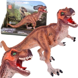 Figura de plástico de dinosaurio T-Rex, juguete para niños