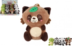 Llavero colgante de peluche con forma de animal 10 × 13 cm