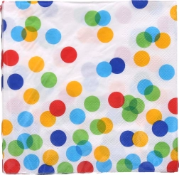 Servilletas de fiesta con lunares