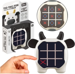 Juego electrónico 3 en 1 Vaquita: tres en raya, emparejar y memoria