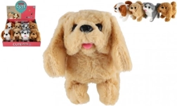 Perrito de peluche caminante con ladrido realista