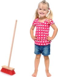 Escoba infantil de madera para exterior 78 cm KLEIN