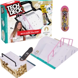 Tech Deck fingerboard rampa SKY BROWN Paris 2024 con tabla