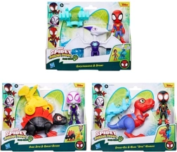 Spidey y sus increíbles amigos – figura con dinosaurio y accesorios