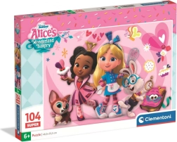 Puzle infantil de 104 piezas Clementoni Disney Alice's Wonderland Bakery