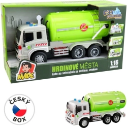 Camión cisterna de inercia con luz y sonido