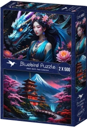 Puzzle Espíritu de Japón 2x500 piezas