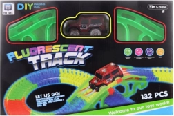 Pista con cochecito a pilas