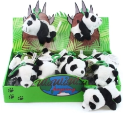 Llavero de peluche panda 12 cm