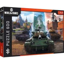 Puzle de 500 piezas - World of Tanks: ¡Hora de la acción! Trefl