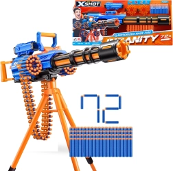 Zuru X-Shot Insanity bláster automático con trípode y 72 dardos