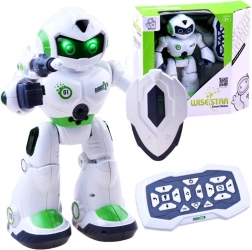 Robot RC con control remoto, baile, luces y sonidos