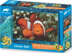 Puzzle 3D de pez payaso, 63 piezas