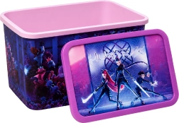 Caja de almacenamiento K-Pop Demon Hunters Huntrix con tapa de clip 13 l