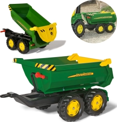 Remolque infantil con volquete JOHN DEERE ROLLY TOYS halfpipe