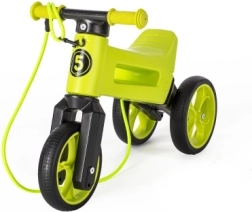 Bicicleta sin pedales Funny Wheels Rider SuperSport 2 en 1 con correa – Verde