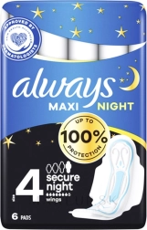 Compresas higiénicas Always Classic Night Maxi 6 uds