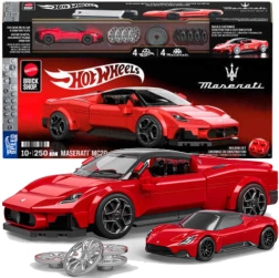 Hot Wheels set de construcción Maserati MC20 1:32 – 250 piezas