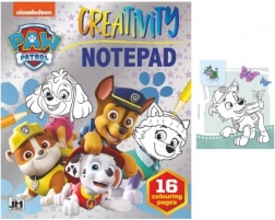 Bloc para colorear PAW PATROL – 16 hojas con modelos